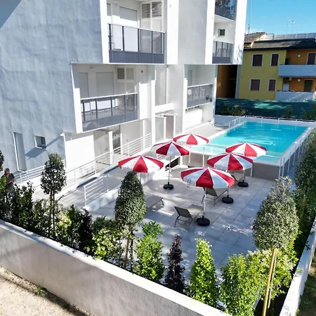 Apartmán Flat With Pool Access And Terrace Bibione