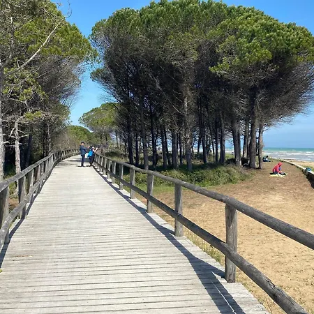 Apartmán Flat With Pool Access And Terrace Bibione